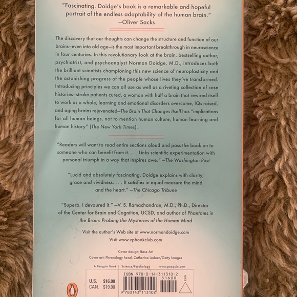 The Brain That Changes Itself: Stories of Triumph from Frontiers of…Book - Picture 3 of 3